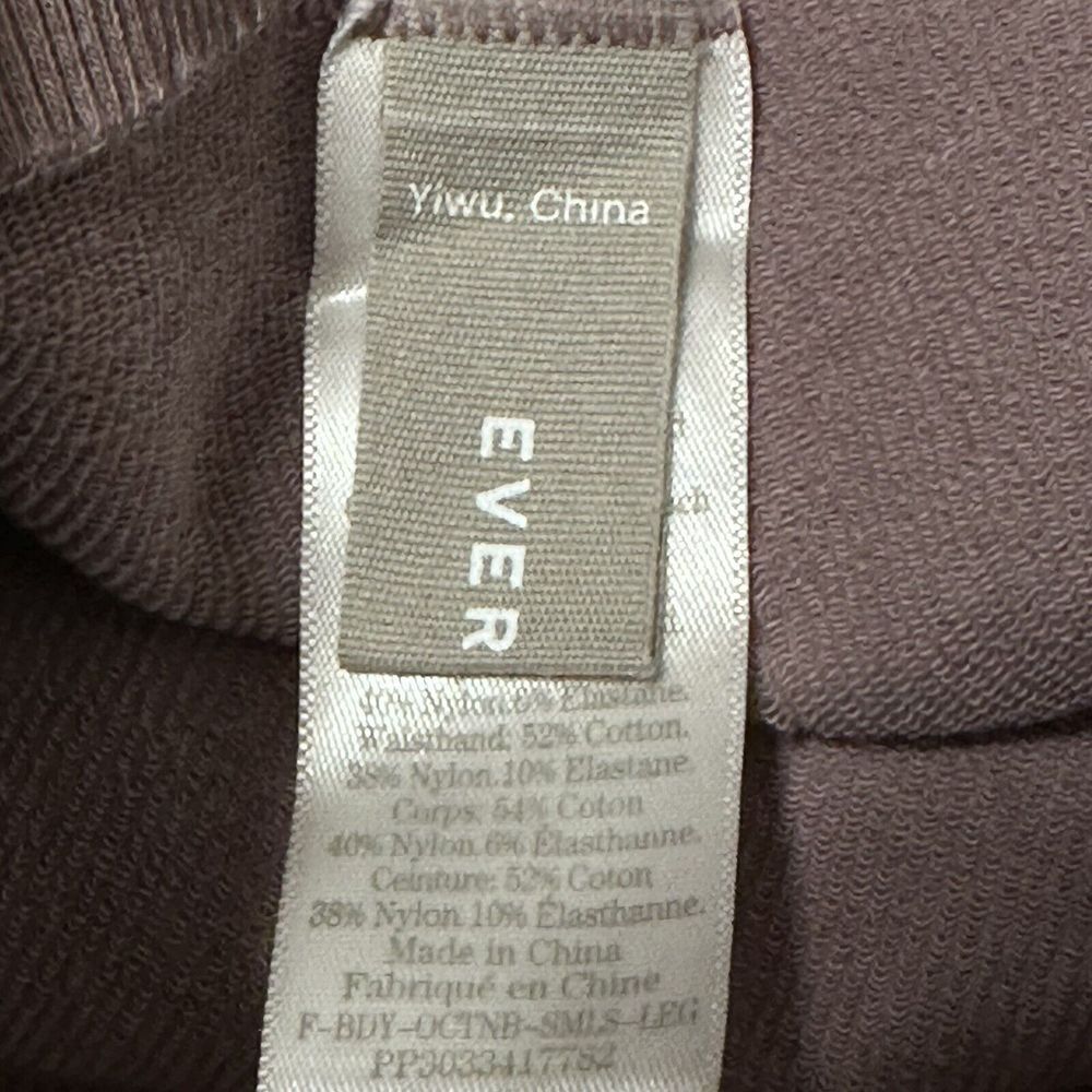 Everlane Purple Dusty Lavender Knit The Seamless Leggings Size XS/S NWT - Picture 5 of 7
